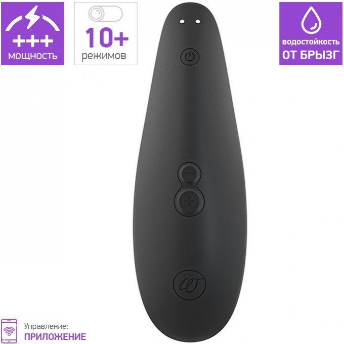 Бесконтактный клиторальный стимулятор WOMANIZER CLASSIC 2 черный WZ222SG9