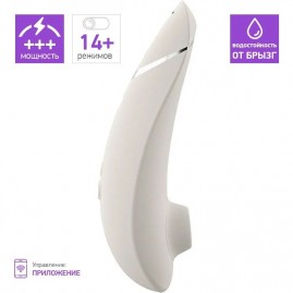 Бесконтактный клиторальный стимулятор WOMANIZER PREMIUM 2 серый